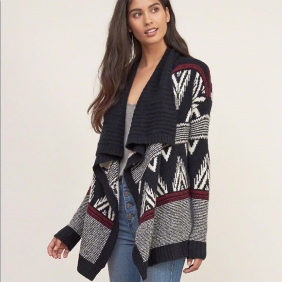 Abercrombie and Fitch Wool Cardigan - Picture 1 of 8